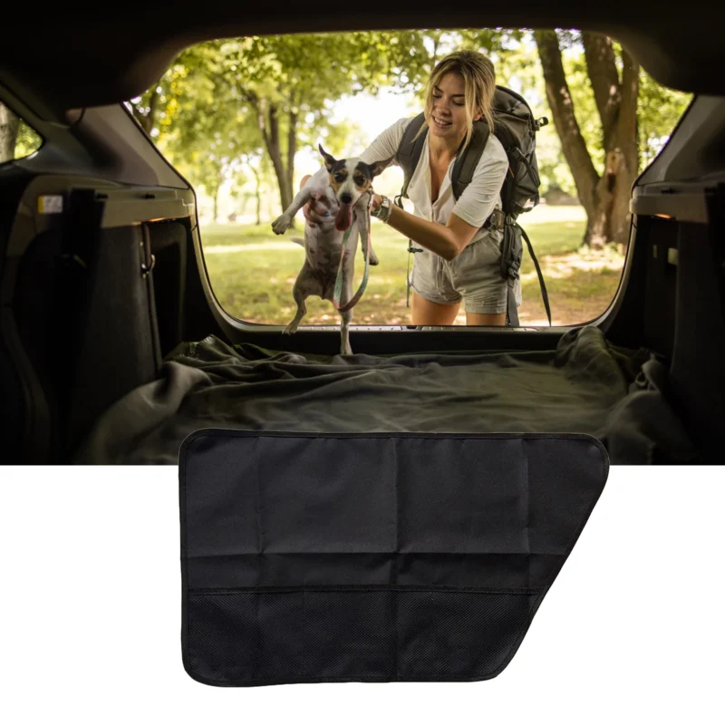 Durable Door Reliable Car Side Cover Right Side Car Protector Storage Pet Dog Car Protector Durable Washable For Dog Travel - Image 4